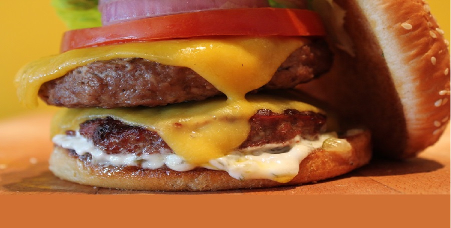 Dal cibo spazzatura... all'hamburger veg!